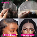 20 22 24 inch Real Hd Lace Wig 13x4 Human Hair Straight Human Hair Frontal Wigs for Women Scalp Top Wigs Thin Hd Invisible Lace