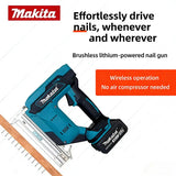 2 in 1 Electric Stapler Gun 10-30mm Nails Nail Gun for Upholstery And Woodworking 2 Inches Driving Capacity