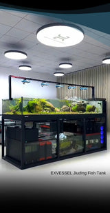 Modern Style UFO F8 PRO LED Light Full Spectrum Fresh Water Dragon Fish Tank Plastic Water Grass Lighting for Living Room