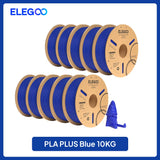 ELEGOO 4KG/5KG/10KG PLA+ Filament 1.75mm 3D PLA for FDM Printer