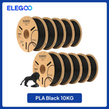 ELEGOO PLA Filament 10KG 1.75mm Plastic 3D PLA for 3D Printer Filament for FDM 3D Printer Elegoo