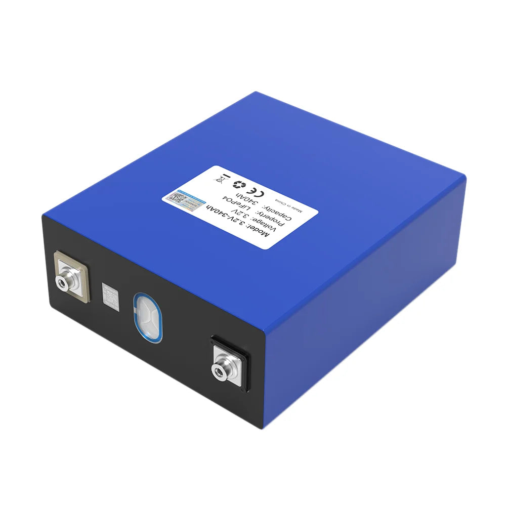 Grade A 3.2V 360AH 340Ah Battery LiFePO4 Lithium Iron Phospha for 12V 24V 4S E-scooter RV Solar Energy Storage System Duty-free