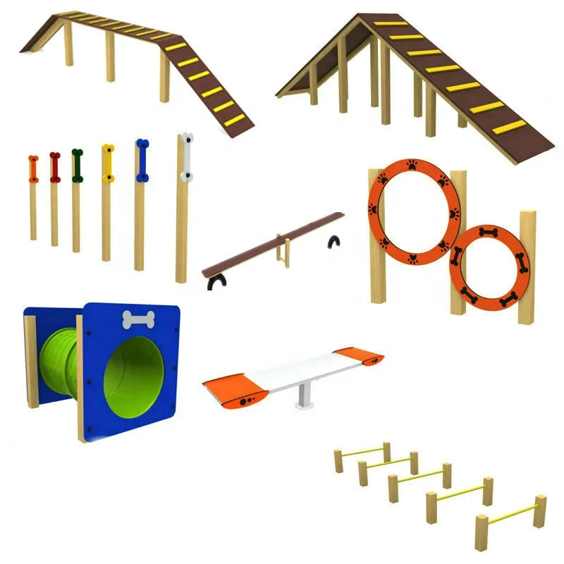 Commercial Cheap Pet Park Training Equipment Dog Park Playground Outdoor Dog Playground Equipment For Sale