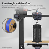 ELEGOO PLA Plus 10kg Filament 1.75mm Black 3D Printing Material Dimensional Accuracy +/- 0.02 mm Fits Most FDM 3D Printers