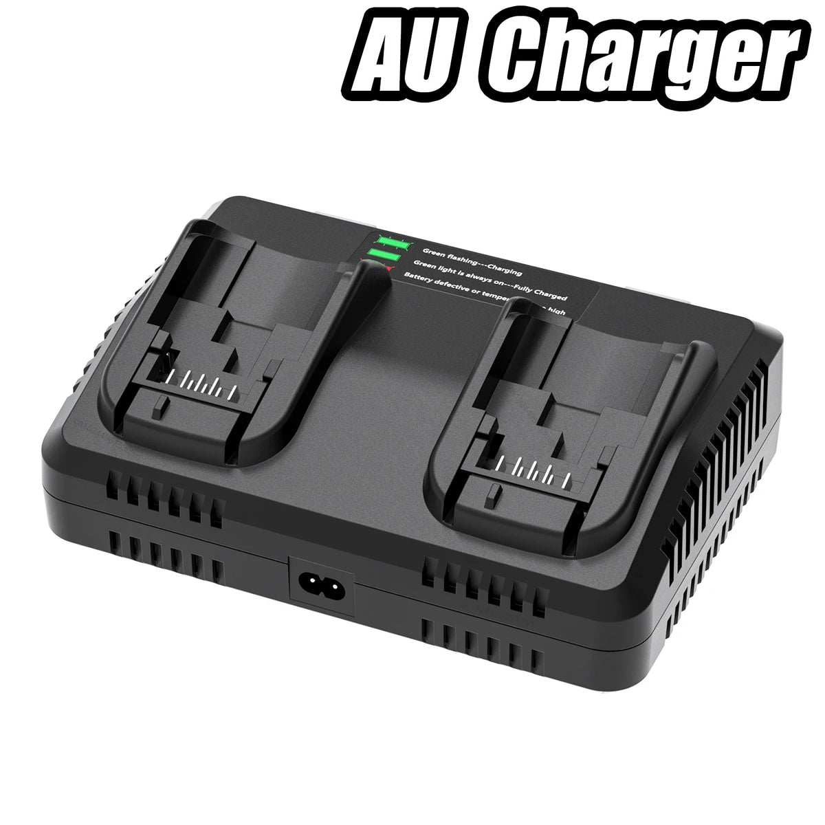BATTOOL DCB102 4A 2 Slot Battery Charger For Dewalt DCB200 DCB101 DCB184 DCB105 US/EU/UK/AU Plug MAX Liion Battery Fast Charger