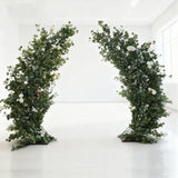 Artificial 10FT/6FT ox horn shape Arch Blossom Tree Flower Stand Indoor For Party Wedding Decor cherry blossom Large Plants Tree