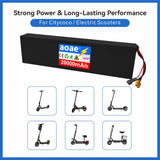 48V Electric Scooter Battery 20Ah 18650 Grade-A Cells 13S4P Built-in BMS T-XT60 for Kugoo M4 M4Pro Max Speed Series