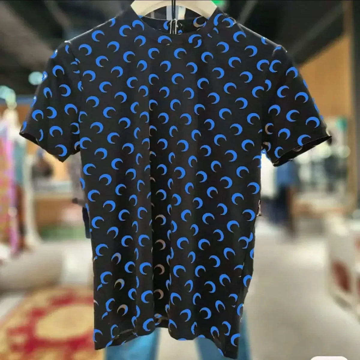 Breathable Sunscreen Slimming T-Shirt Stretch Fabric Short Sleeve Unisex Matching Print Tee for Couples