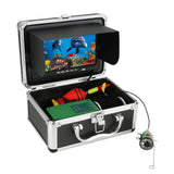 7 Inch 50m DVR Recorder Underwater Fishing Cmra with Depth Temperature Display 12pcs Infrared Lamp for Sea Fishing
