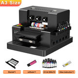 A3 UV Printer Impresor A3 L805 UV DTF Printer Machine UV Flatbed Printer For Bottle Wood Metal A4 UV DTF Printer Sticker Printe