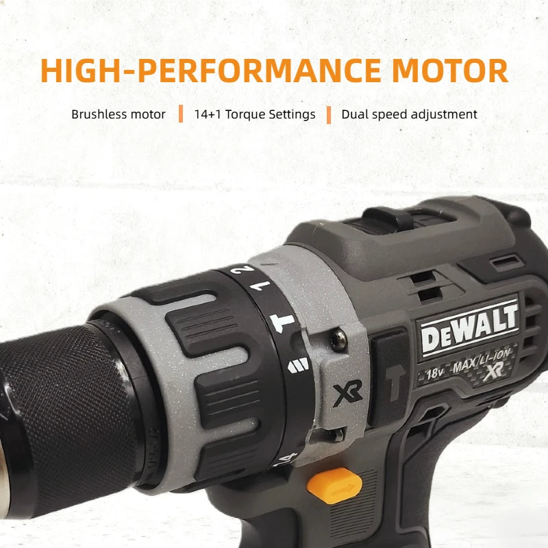 DEWALT DCD791 Compact Cordless Drill Brushless Motor Drill Screwdriver Multi functional Drive Home Rechargeable Electric Tools