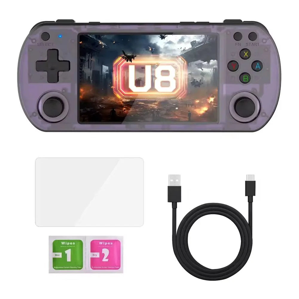 WUDS U8 Retro Handheld Game Controller - 64-Bit Processor, 4.0" HD Screen, Extended Battery Life, USB charging