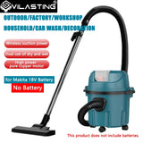 Cordless Vacuum Cleaner For Both Dry And Wet Use Floor Car Pet Hair HighPower Multifunction Clean Tool Fit Makita 18V No Battery