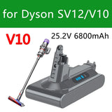 for Dyson Battery V10 SV12 6800mAh 100Wh Replacement battery for Dyson V10 Absolute Fluffy cyclone SV12