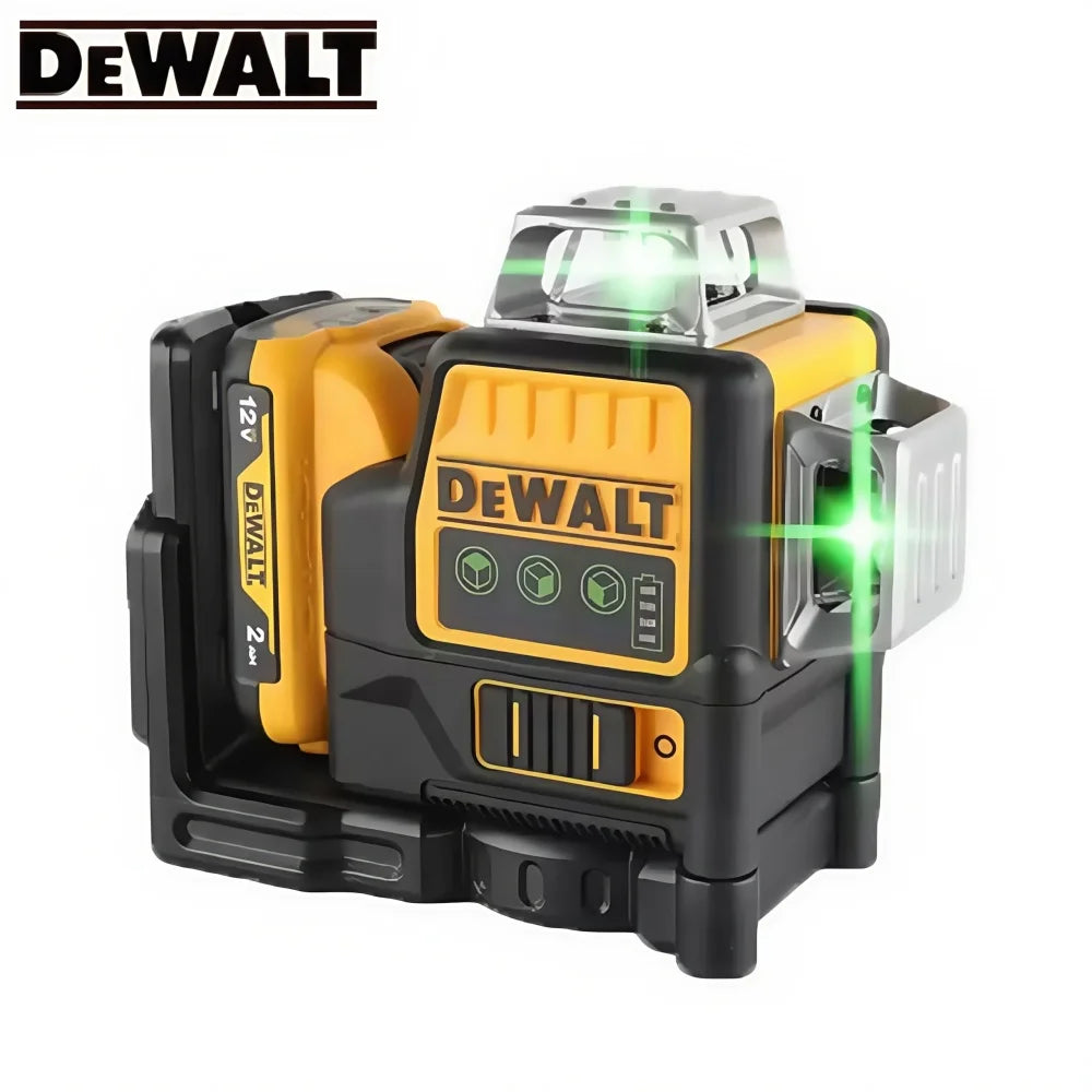 DEWALT DW089LG Green Beam Laser Level 2026 12 Lines Self-Leveling 360° for Construction And Decoration Work
