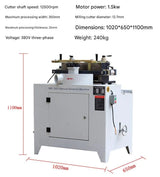 MX-300 Automatic 380V Woodworking Equipment Dovetail Tenon Mortising Machine For Drawer Beehive Processing