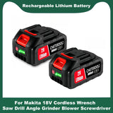 Aleiavy 21V Battery 9.0Ah For Makita 18V Power Tools Replacement Accessories BL1860 BL1850 / Li-ion Rechargeable Batteries Pack