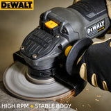 DEWALT DCG406 125mm flat head angle grinder bare machine tool cutting machine brushless lithium battery tools