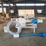 Farm animal manure dehydration press poultry manure dryer