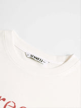 XIAOGULI Lyocell Cotton Long Sleeve T-Shirt Women Autumn New Breathable Cartoon Printed Tees White Versatile Layering Top