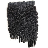 Beaufox Burmese Curly Hair Bundles Pixie Curly Bundles Human Hair Virgin