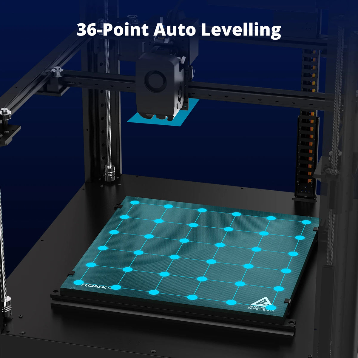 VEHO-3 / VEHO-3A 3D Printer Machine ,600mm/s High-Speed Printing with 36-Point Auto Leveling, 3D Printer Diy Kit,330*330*400mm