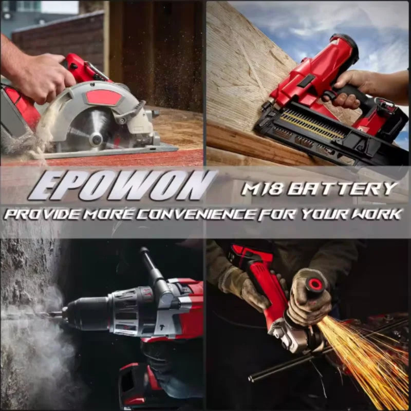 9.0Ah/12.0Ah/6.0A M18 18V Replacement For Milwaukee M18B5 XC Li-ion battery Charger, BR, 48-11-1815 2604-20 48-11-1850 charger