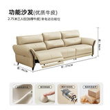 Large Size Leather Power Electric Home Theater Recliner Sofa Seating