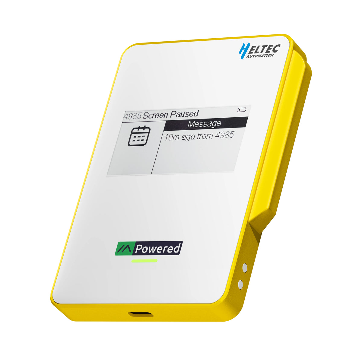 Heltec MeshPocket Qi2 5000/10000mAh Magnetic Power Bank, Meshtastic Compatible, E-Ink Display, PD Fast Charge for iPhone Android