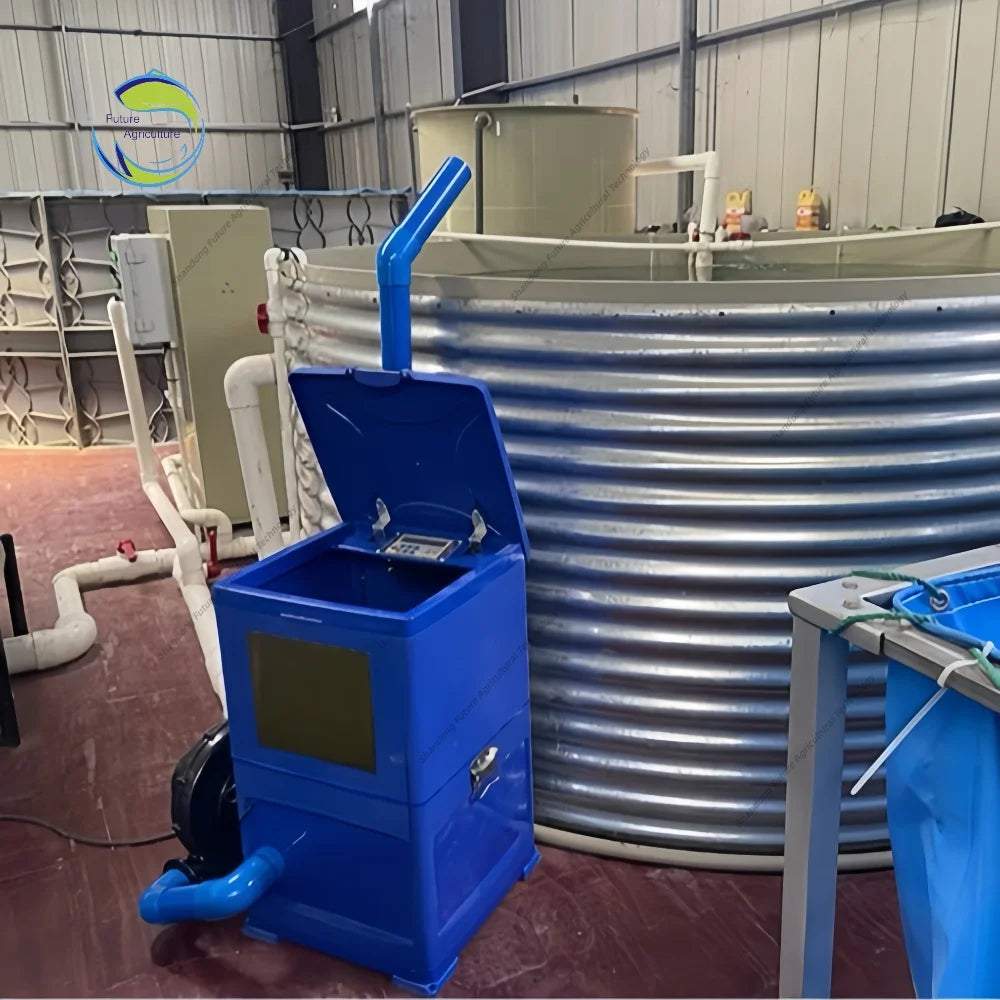 Large Automatic Fish Feeder Pond Smart Fish tank Food Tilapia Farm Feeder Outdoor for Aquaculture ponds