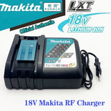 Makita Original DC18RC Li-ion Battery Charger With LED Display 14.4V 18V Bl1830 Bl1430 Dc18Ra Electric Power DC18Rct 3A Charging