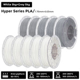 Creality Hyper PLA RFID Filament 1.75mm 1KG High-speed Printing Comes with A Built-in Chip To Recognize Colors for K2 Plus Combo