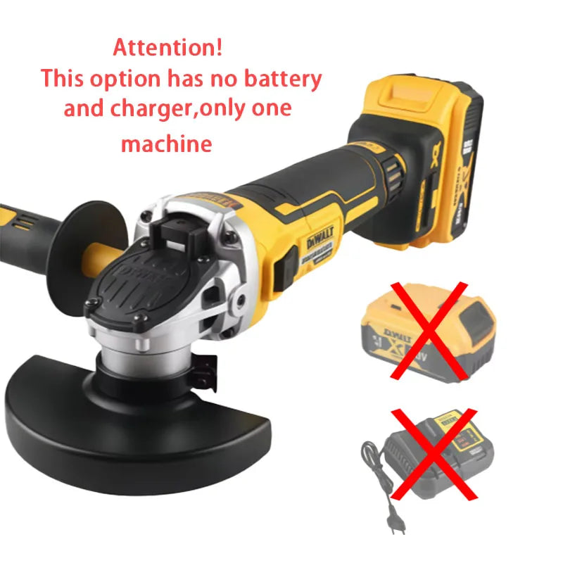 2026 DEWALT DCG405NT 125mm Flat Head Angle Grinder, Bare Machine Tool, Cutting Machine, Lithium Battery Brushless Tool
