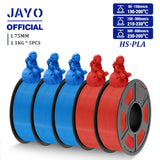 JAYO High Speed PLA Filament 5.5KG PLA 3D Filament For FDM 3D Printer Neatly Wound PLA 3D Printing Materials 100% No Bubble