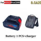21700 18V Rechargeable Battery, 18V 8Ah/12Ah, Suitable for Tools BAT609 BAT618 GBA18V 21700 High-Power Power Battery
