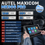 Autel MaxiCOM MK906S PRO Diagnostic Tool Bluetooth Scanner Automotivo ECU Coding MK906 PRO Automotive Tools PK MS906BT MK906 PRO
