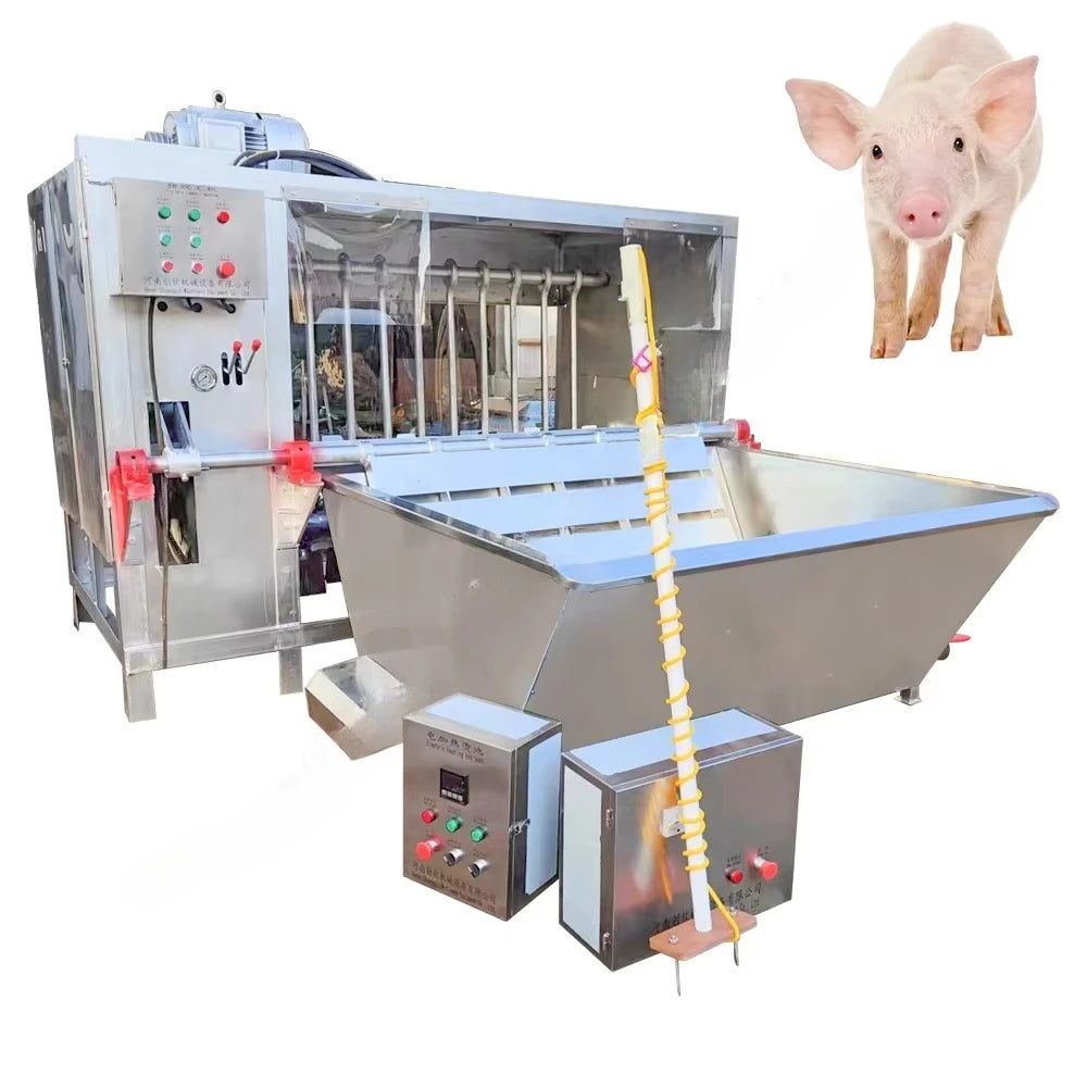Pig Slaughter Automatic Poultry Slaughter Equipment Pig Hoof De-hairing Machine