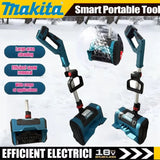 Makita Cordless Snow Shovel Snow Blower Shovel Carbon Steel ABS 21V Cold Resistant Safety with Batteries and for Patio