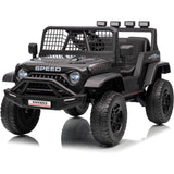 Electric Car for Kids Ride On Car with Remote Control Ride On Truck Toy for Toddler Boys Girls Bluetooth Music Player LED Light