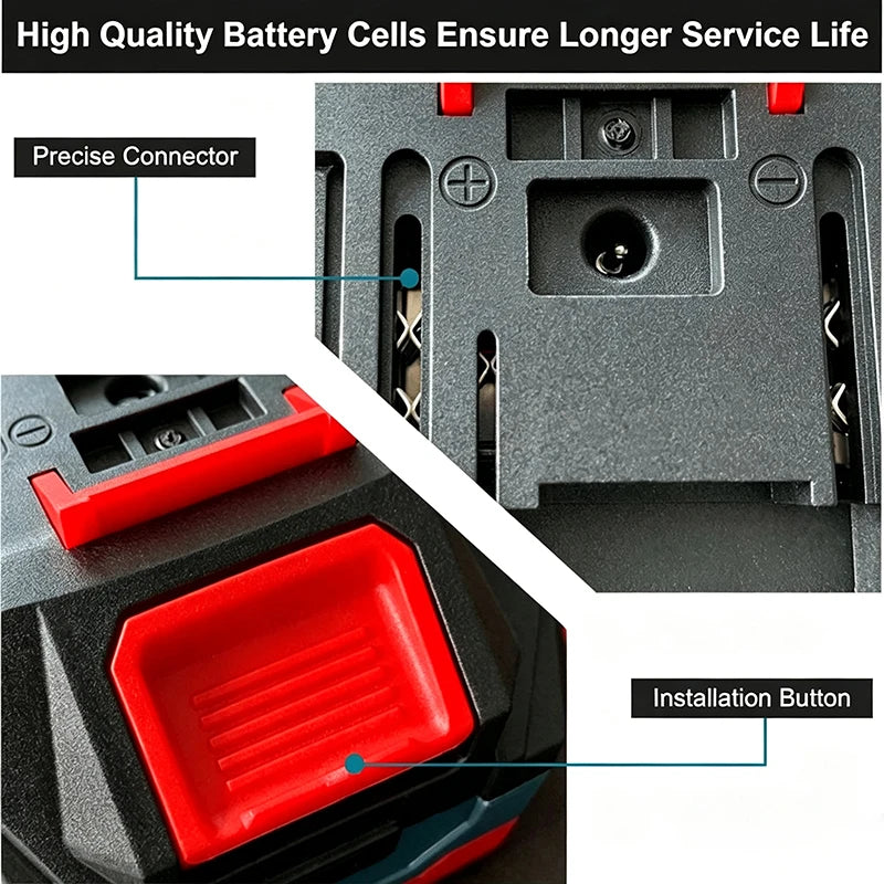 21V 6/9/12AH For Makita 18V Battery Power Tools Li-ion Replacement LXT BL1850 BL1860 DDF487 for 18V Screwdriver with BMS