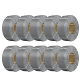 KINGROON No-Spool PLA Filament 1.75mm 10KG (22LBS) , 3D Printer Material PLA Refill For Bambu or DIY Reusable Spools, 10 Rolls