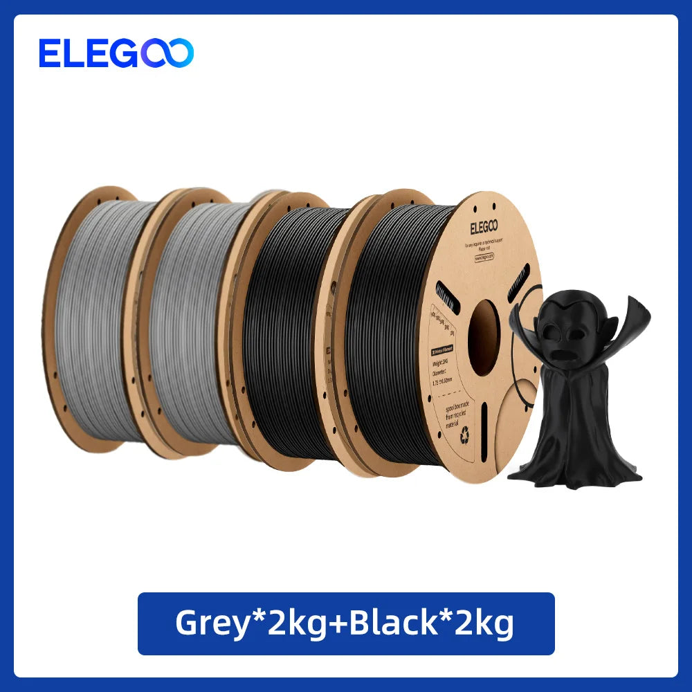 ELEGOO PLA Filament 10KG 1.75mm Plastic 3D PLA for 3D Printer Filament for FDM 3D Printer Elegoo