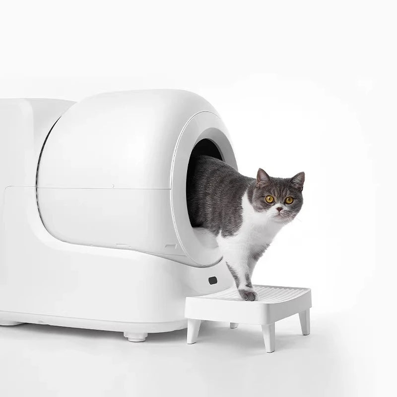 AI Automatic Packing Cat Litter Box Toilet Intelligent Electric Cleaning Supplies