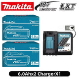 100% Original Style 18V 6.0Ah Rechargeable Battery Use Power Tool Battery Compatible With Makita BL1830 BL1860B Cordless Tools