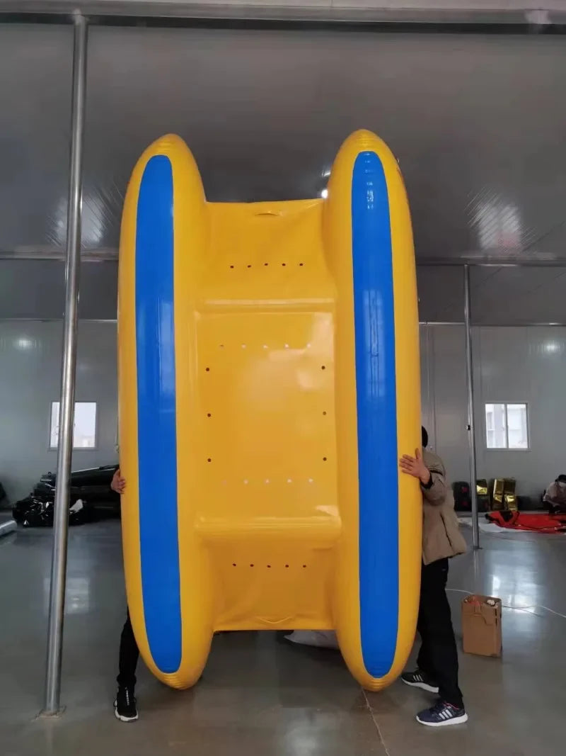 Manufacturer Custom Made PVC River Surfing Fishing Inflatable Catamaran Rafting Boat for Sale