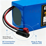 10S2P 21700 5C power lithium battery pack 36V 100% 10.0Ah rechargeable 500W for electric scooters, bicycles, motorcycles