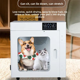 Pet smart drying box medium and large dog bath dryer cat automatic water dryer low noise quick drying commercial,catdog supplies