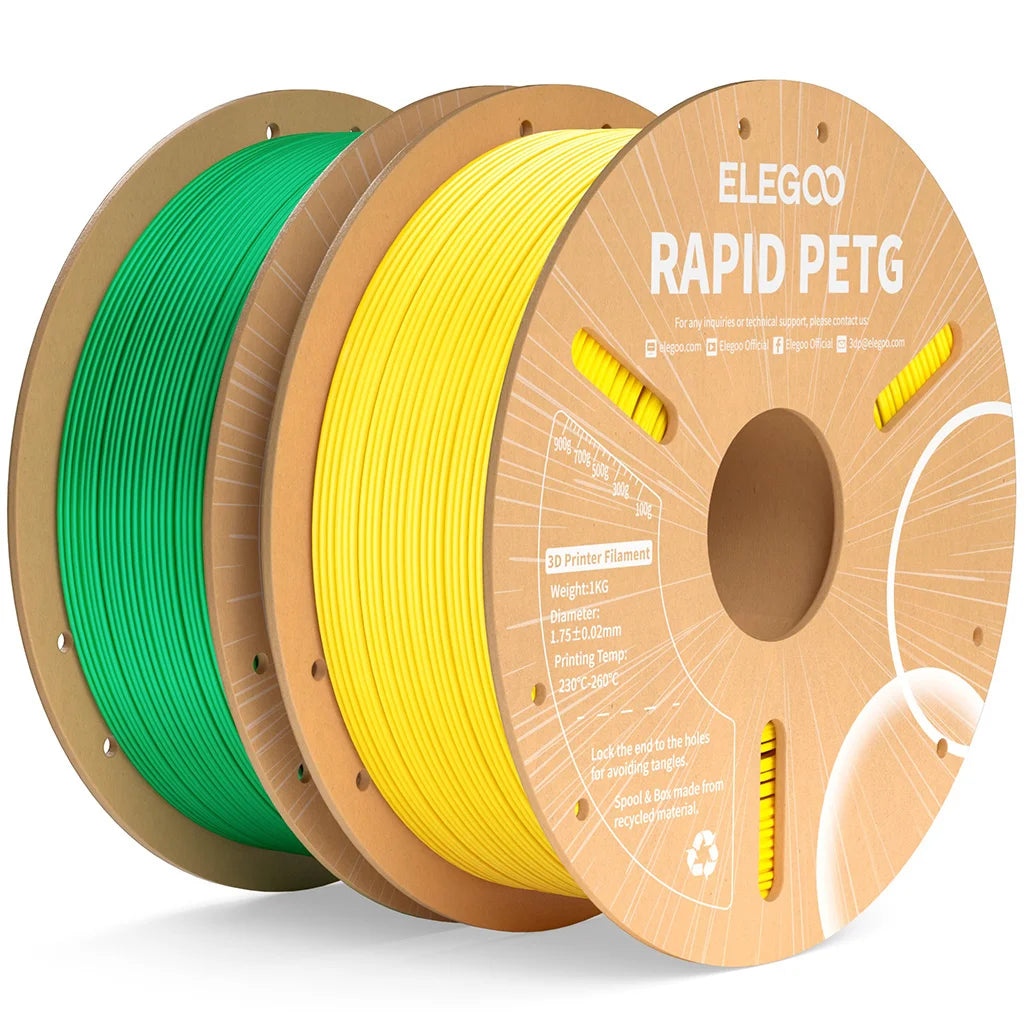 ELEGOO 4KG/5KG/10KG 1.75mm Rapid PETG Filament