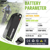Bafang 750W Motor BBS02B BBS02 Ebike Conversion Kit Electric Bicycle Mid Drive Engine 48V 52V 20Ah Hailong Battery Kit 68mm