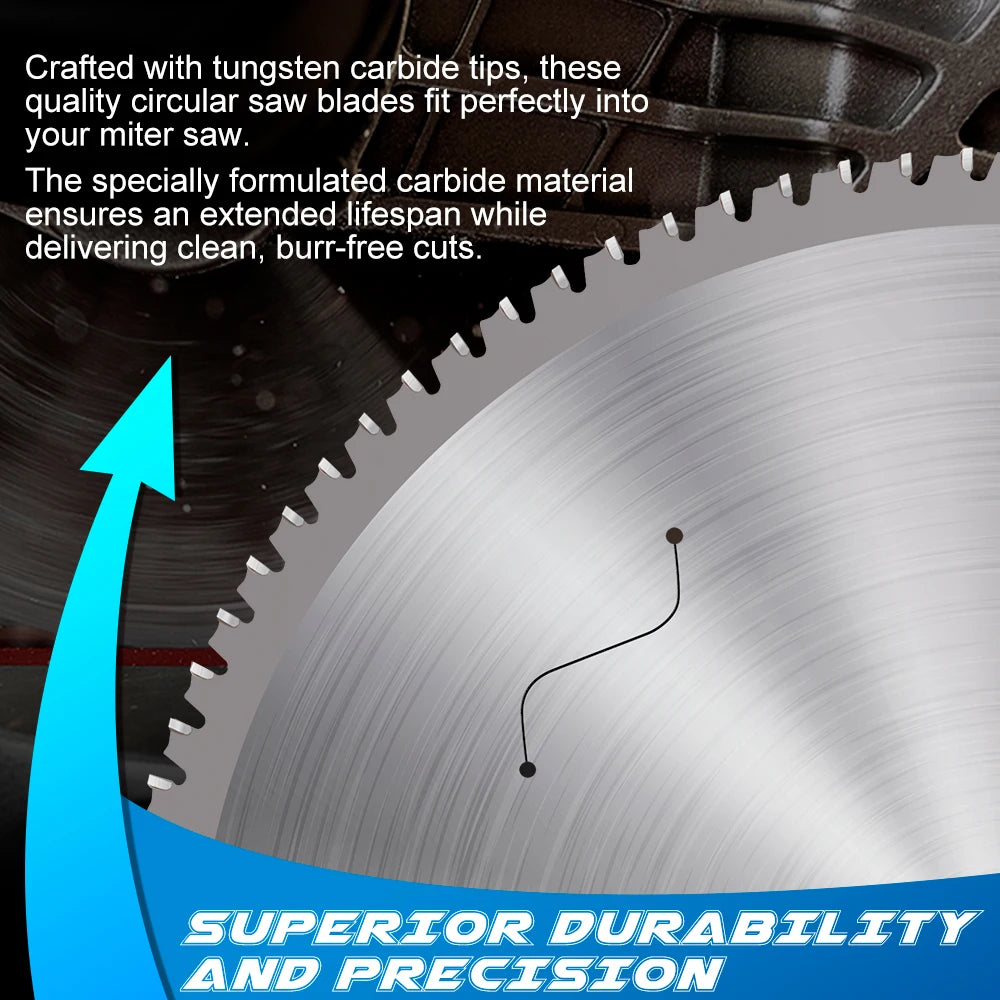 XCAN Metal Cutting Blade 355mm(14 Inch) x25.4mm 66 90T Carbide Circular Saw Blade For Aluminum Iron Steel Metal Cutting Disc